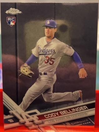 2017 Topps Chrome Update Cody Bellinger Base Set #HMT99