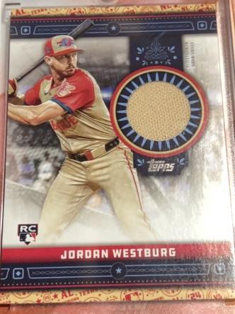 2024 Topps Update Series Jordan Westburg All-Star Stitches #ASR-JW