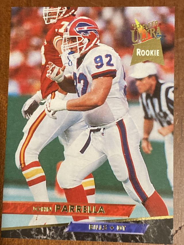 1993 Fleer Ultra Football John Parrella ﻿Base Set #28