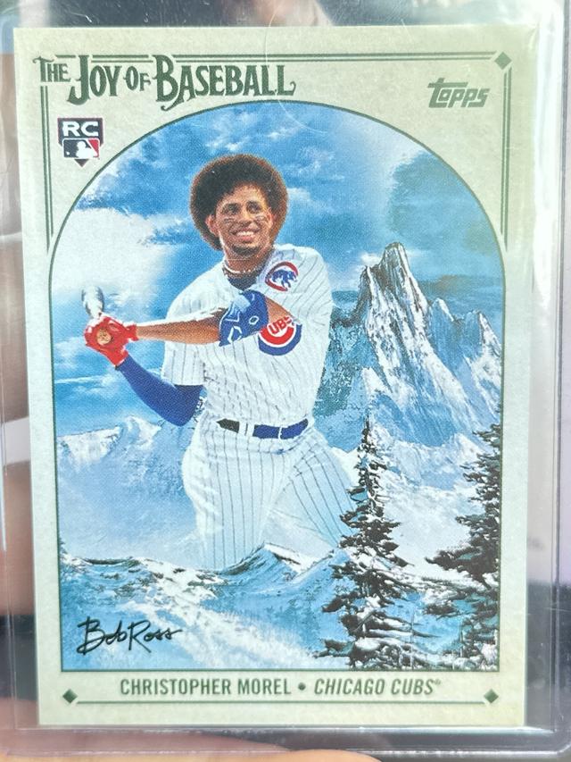 2023 Topps x Bob Ross Christopher Morel Happy Mistakes Image Variations #44