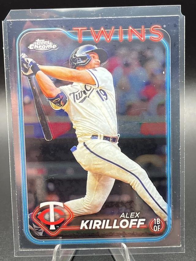 2024 Topps Chrome Alex Kirilloff ﻿Base Set #206