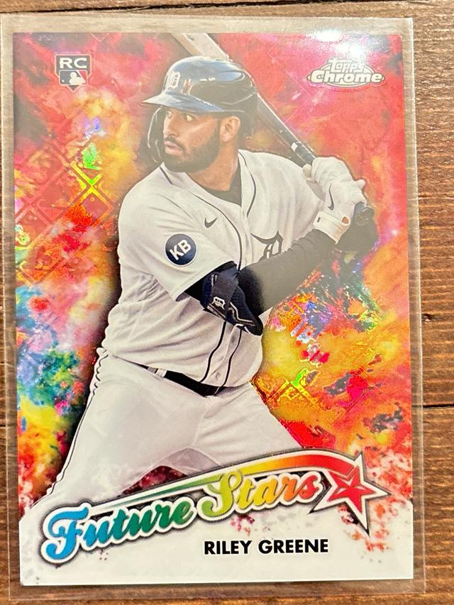 2023 Topps Logofractor Riley Greene FUTURE STARS Future Stars #FS-4