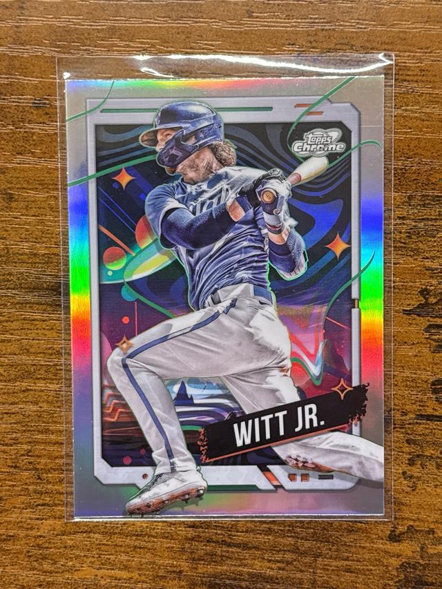 2024 Topps Cosmic Chrome Bobby Witt Jr. Silver Refractor #81