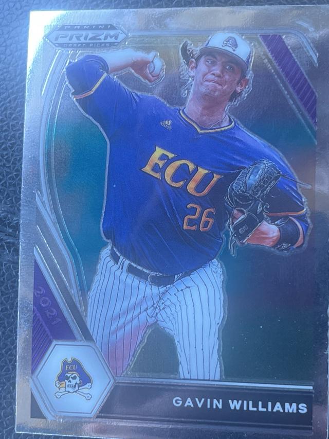 2021 Panini Prizm Draft Picks Gavin Williams Base Set #PDP23