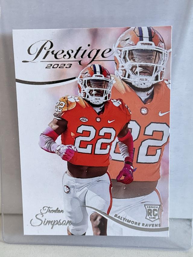 2023 Panini Prestige Trenton Simpson Base Rookies Set #380