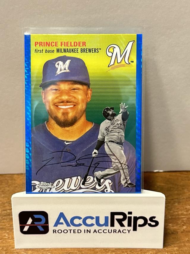 2023 Topps Chrome Platinum '54 Prince Fielder Base #476