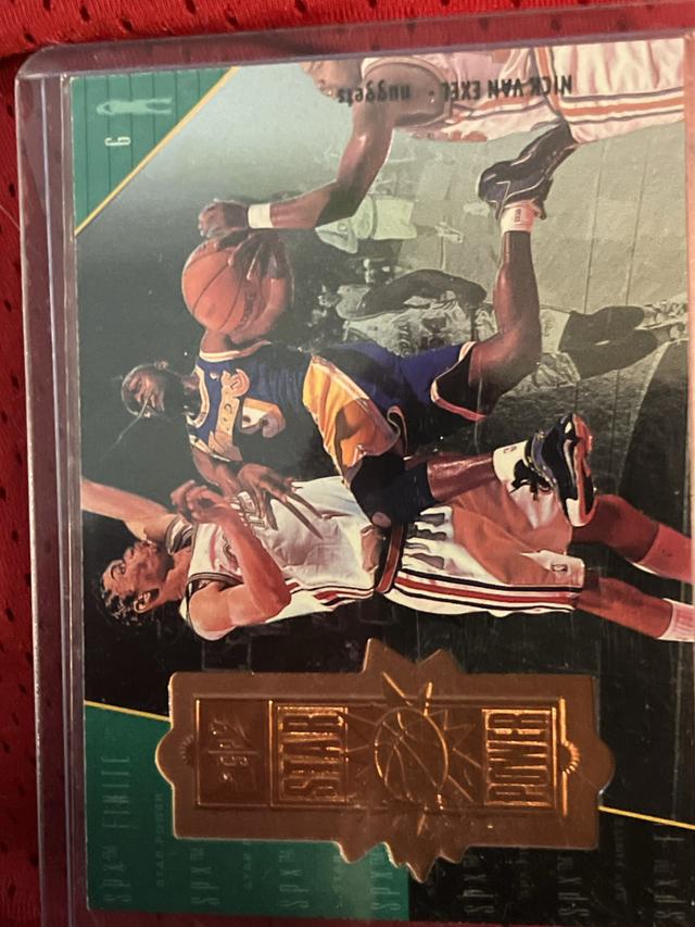 1998 UD SPx Finite Nick Van Exel  ﻿Series One #136