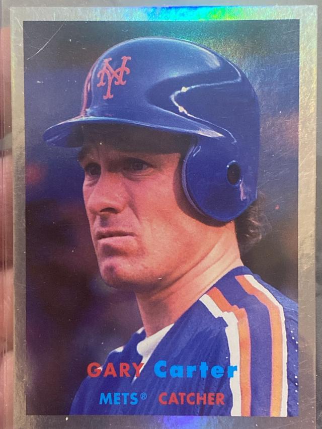 2021 Topps Archives Gary Carter Base Set Rainbow Foil /150 #23