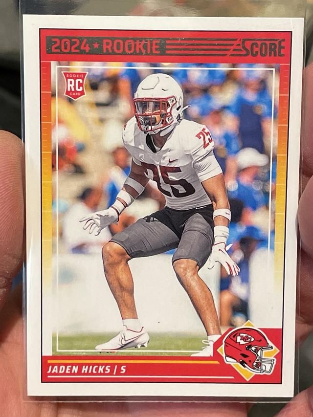 2024 Score Football Jaden Hicks Rookies #362