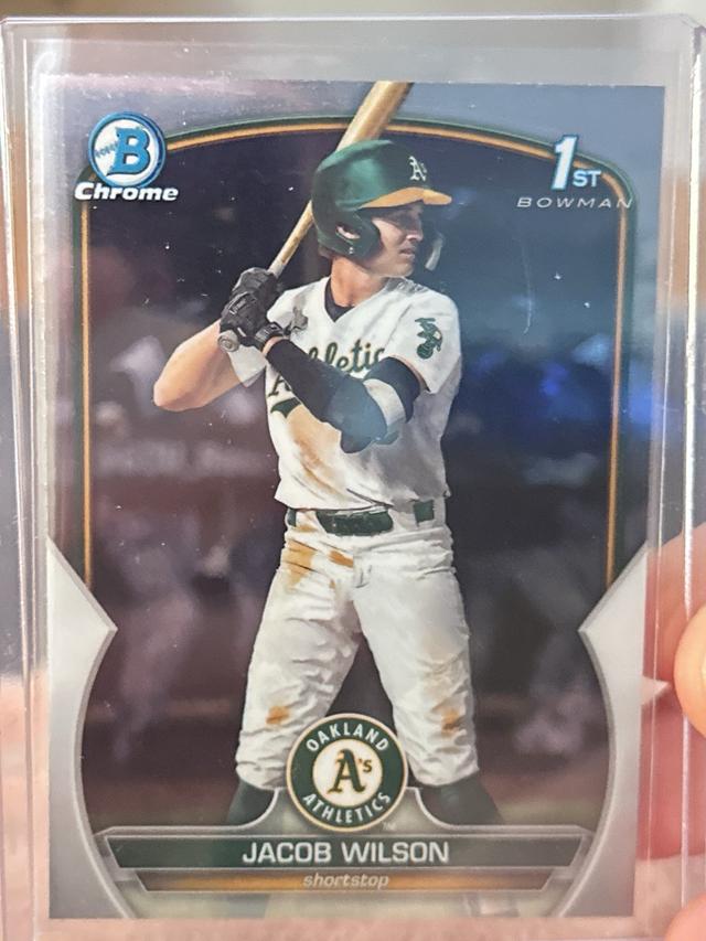 2023 Bowman Draft Jacob Wilson Bowman Chrome #BDC-121