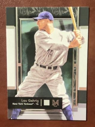 2024 Topps Museum Collection Lou Gehrig ﻿Base Set #19