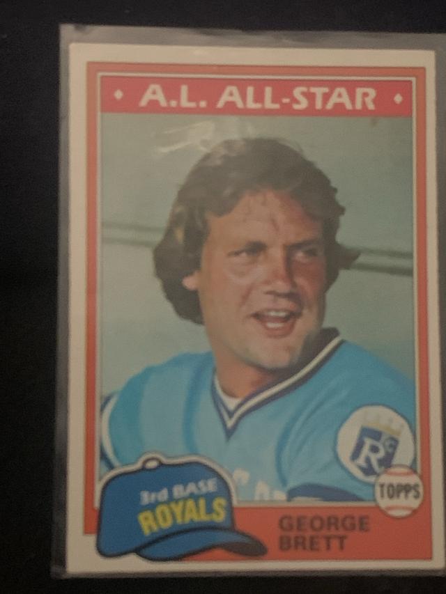 1981 Topps George Brett 1981 Topps Baseball Set #700