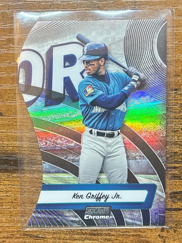 2024 Topps Stadium Club Ken Griffey Jr. Triumvirates Nickname Junior #TVN-7