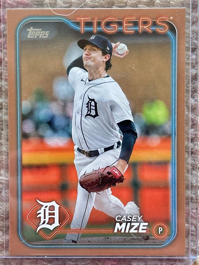 2024 Topps Series 2 Casey Mize BASE SET Gold /2024 #694