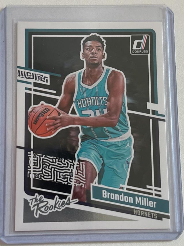 2023-24 Donruss Brandon Miller The Rookies #3