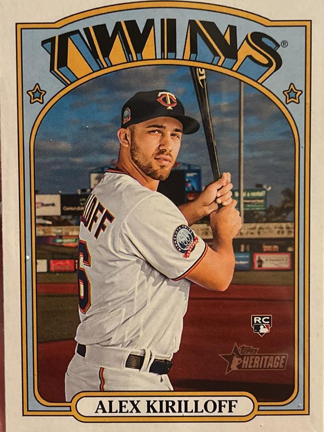 2021 Topps Finest Alex Kirilloff Base Set #55