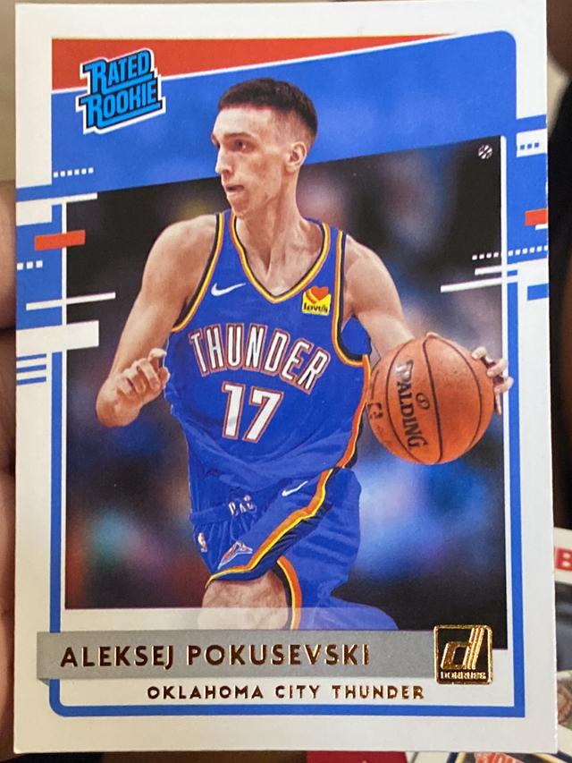 2020-21 Panini NBA Hoops Aleksej Pokusevski We Got Next Set #17