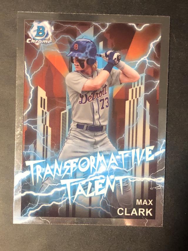 2023 Bowman Draft Transformative Talents Max Clark #TT-10