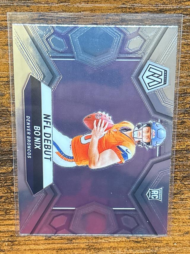 2024 Panini Mosaic Football Bo Nix NFL Debut #271 Denver Broncos Rookie RC