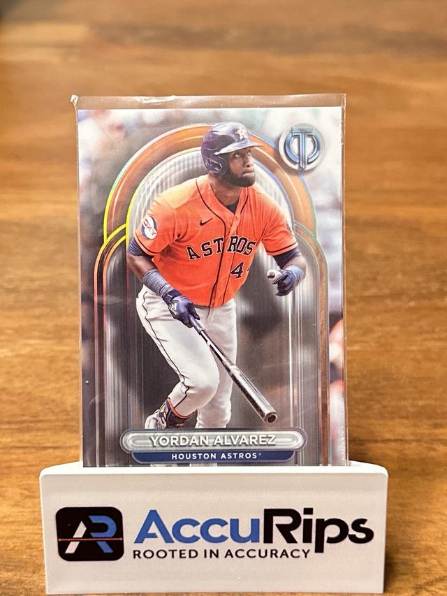 2024 Topps Tribute Yordan Alvarez BASE CARDS #66