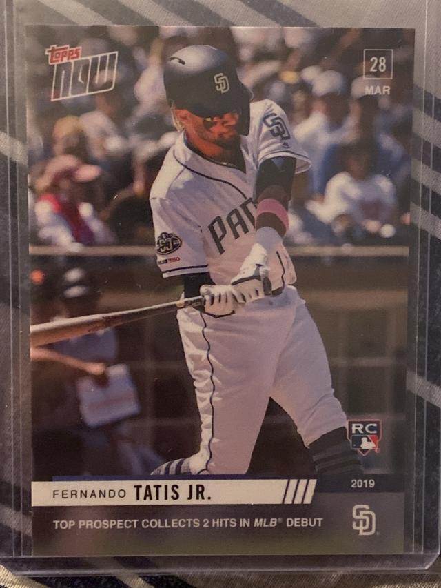 2019 Topps Now Ferdando Tatis Jr. ﻿MLB #16