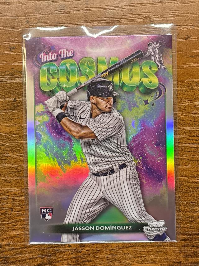 2024 Topps Cosmic Chrome Jasson Domínguez Into the Cosmos #ITC-22 RC