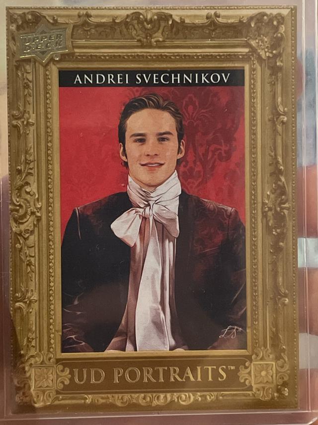 2023-24 Upper Deck Series 1 Andrei Svechnikov UD Portraits Set #P-16