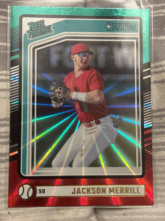 2024 Donruss Jackson Merrill Optic Rated Prospects #102