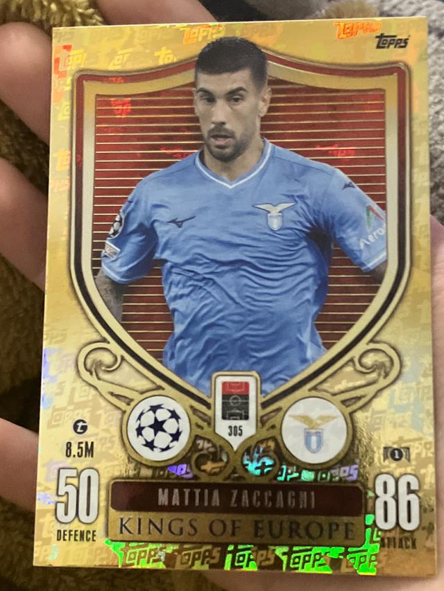 2023-24 Topps Match Attax UEFA Mattia Zaccagni Squadzone Set #SZ20