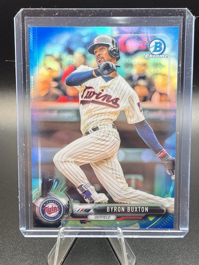 2017 Bowman Chrome Byron Buxton Base Set Blue /150 #7