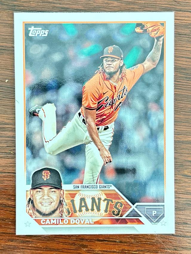 2023 Topps Series 1 Camilo Doval BASE COMPLETE SET Base #262