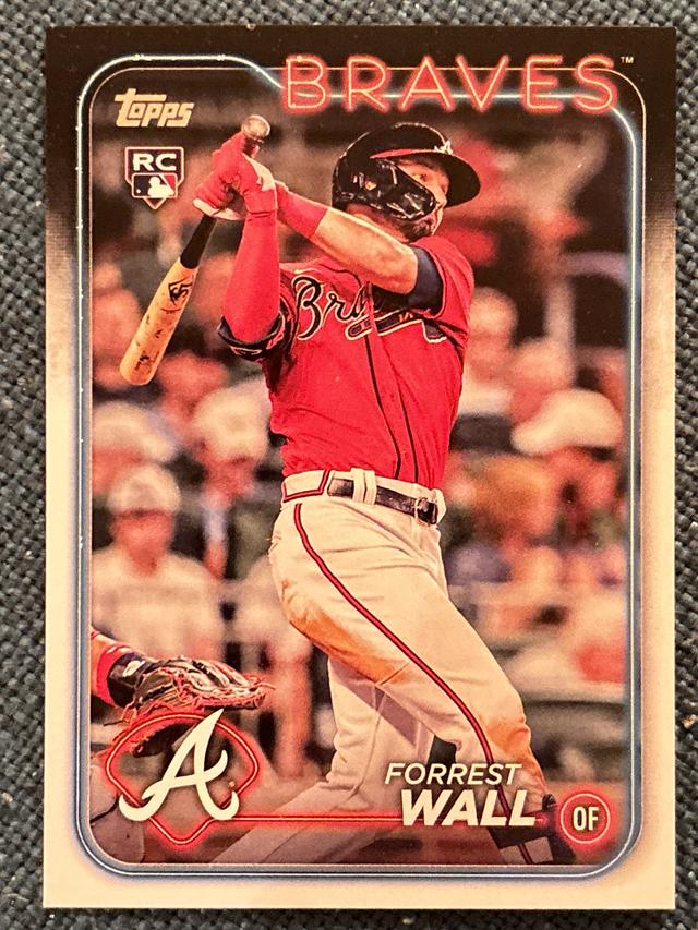 2024 Topps Series 2 Forrest Wall BASE SET Fireworks /5 #391