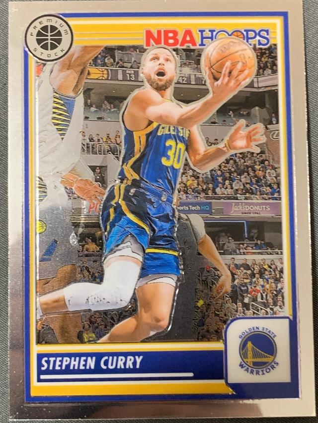 2023-24 Panini Hoops Premium Stock Stephen Curry ﻿Base Set #192