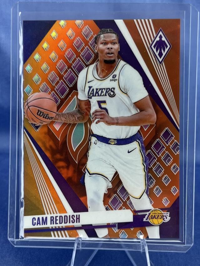 2023-24 Panini Phoenix Basketball Cam Reddish ﻿Base Set Orange /99 #163