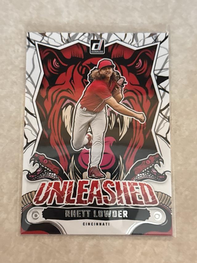 2024 Donruss Rhett Lowder Unleashed #16