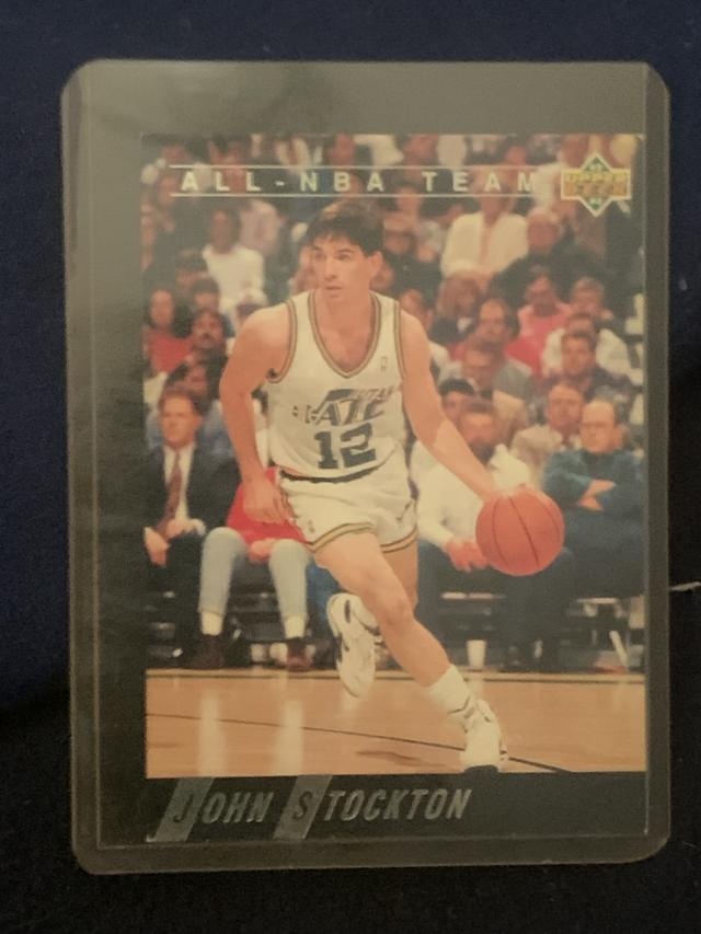 1992-93 Upper Deck John Stockton ﻿All NBA #AN6