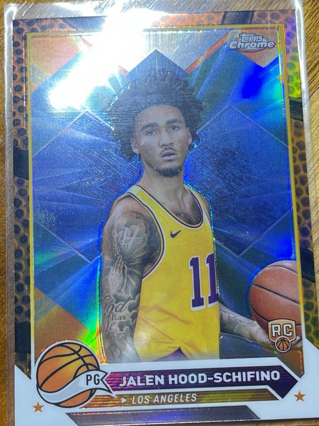 2023-24 Topps Chrome Basketball Jalen Hood #35