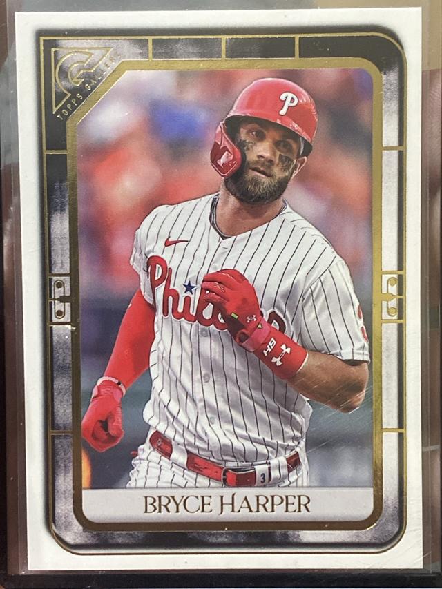 2022 Topps Gallery Bryce Harper Base Art Image Variations Set #1