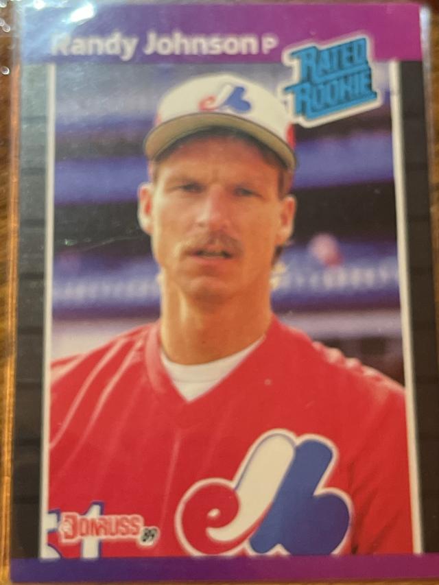 1989 Donruss Randy Johnson Rated Rookie #42