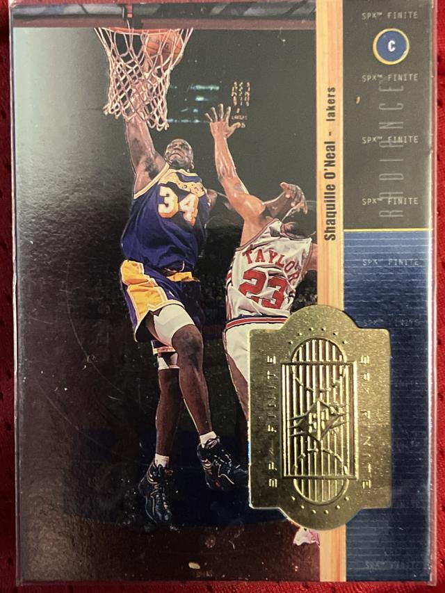 1998 UD SPx Finite Shaquille O'Neal  ﻿Series One #83