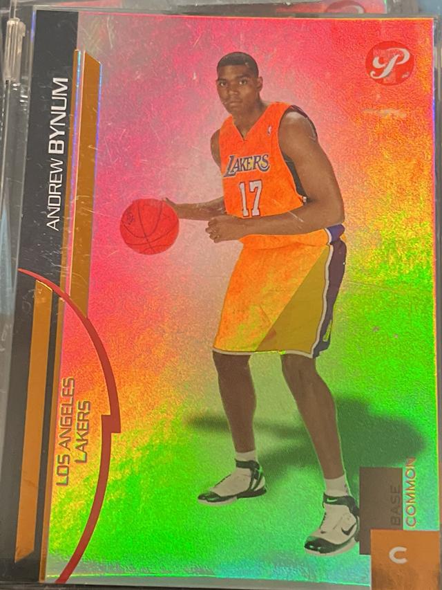 2005-06 Topps Pristine Andrew Bynum RC ﻿Base /325 #110