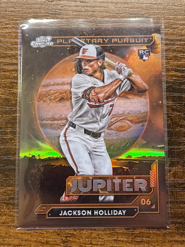 2024 Topps Cosmic Chrome Jackson Holliday Planetary Pursuit JUPITER #PPJ-5