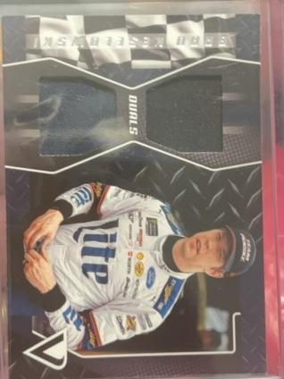 2019 Panini Victory Lane NASCAR Brad Keselowski Dual Swatches Set #DS-BK