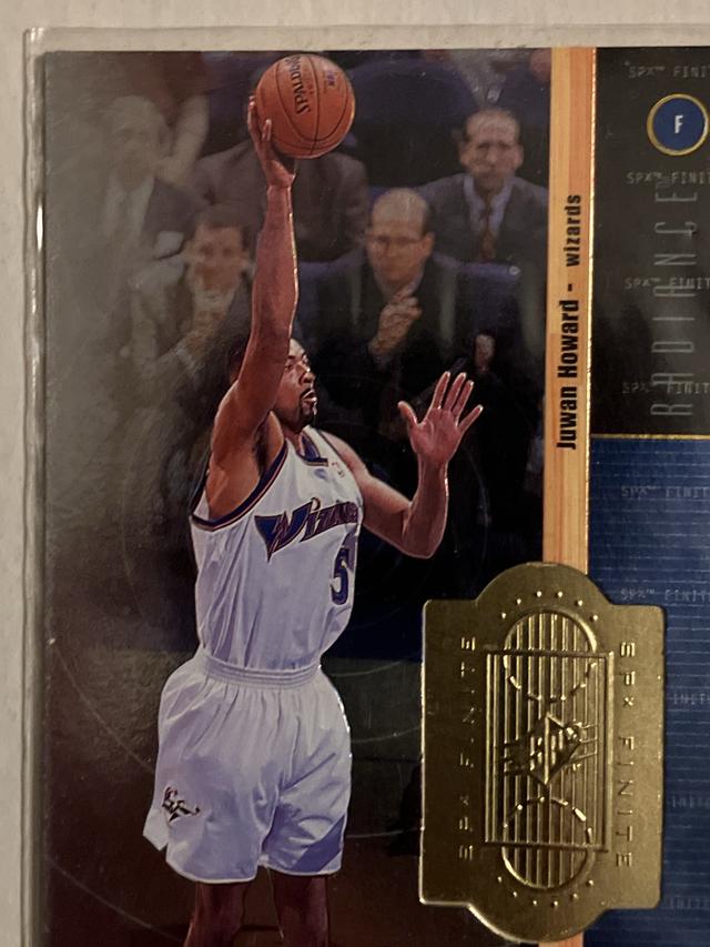 1998 UD SPx Finite Juwan Howard  ﻿Series One #76