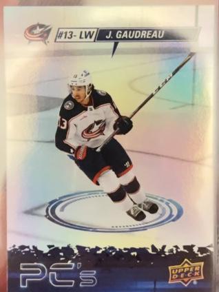 2023-24 Upper Deck Series 2 Hockey Johnny Gaudreau PC’s Checklist #PC-23