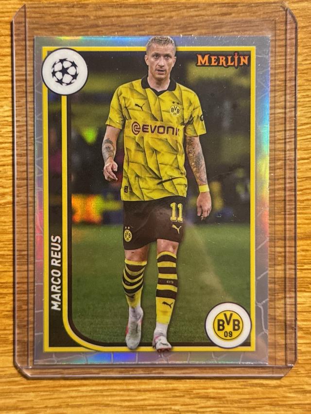 2023-24 Topps Merlin UEFA Marco Reus ﻿Base Set Refractors #28