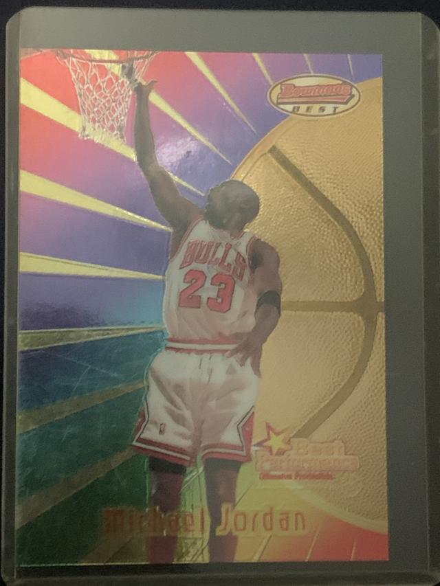 1997-98 Bowman's Best Michael Jordan  Best Performance #96