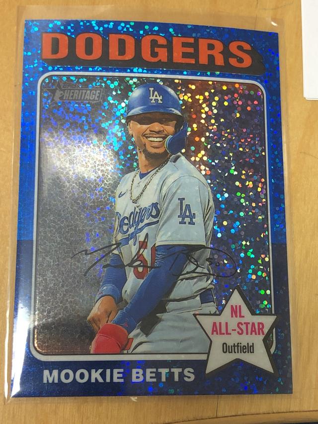 2024 Topps Heritage Mookie Betts #499