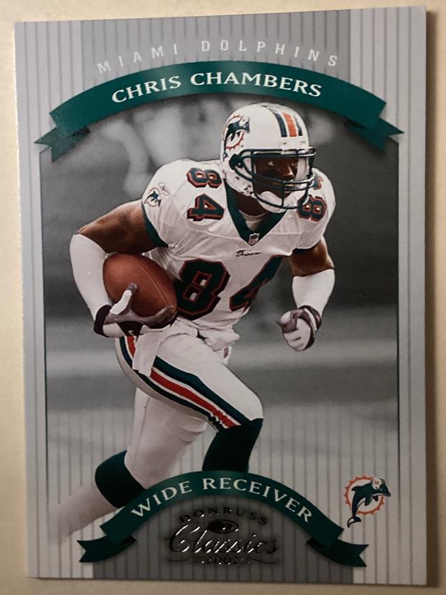 2002 Donruss Classics Football Chris Chambers ﻿Base #74