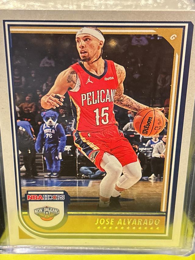 2022-23 Panini NBA Hoops Jose Alvarado Base Set #148